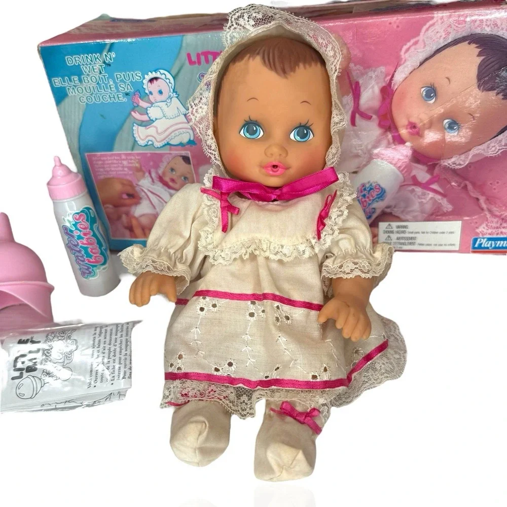 Playmates 1995 Vintage Water Babies Doll Dress With Original Box And Accessories